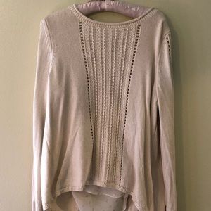 Open back Lucky Brand sweater